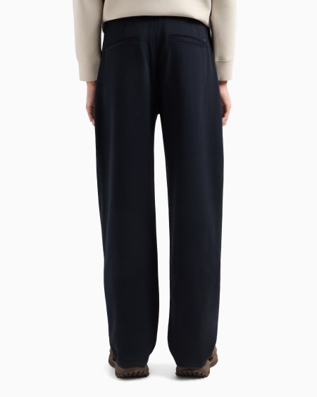 Armani Pantalones De Punto Con Pliegues Delanteros