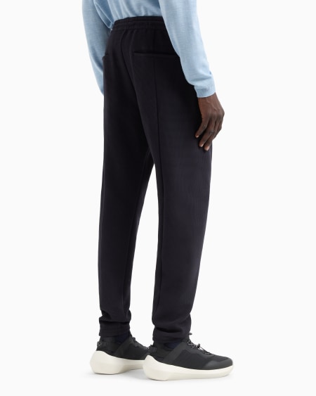 Armani Pantalones De Punto Gofre Travel Essential