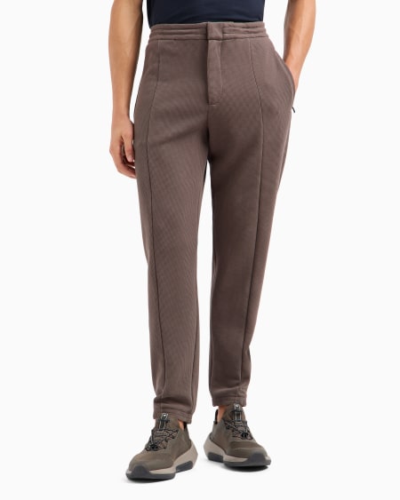 Armani Pantalones De Punto Gofre Travel Essential