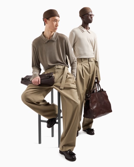 Armani Pantalones De Tendencia