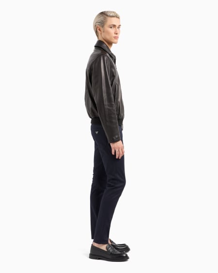 Armani Pantalones J06 Slim Fit De Sarga Elástica