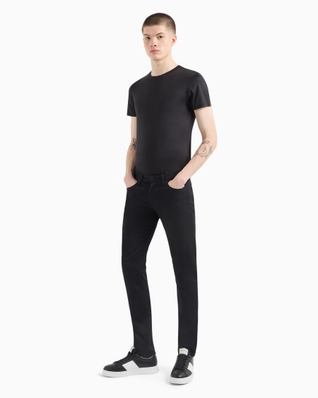Armani Pantalones J06 Slim Fit De Sarga Elástica