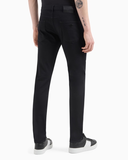 Armani Pantalones J06 Slim Fit De Sarga Elástica