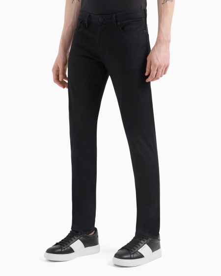 Armani Pantalones J06 Slim Fit De Sarga Elástica
