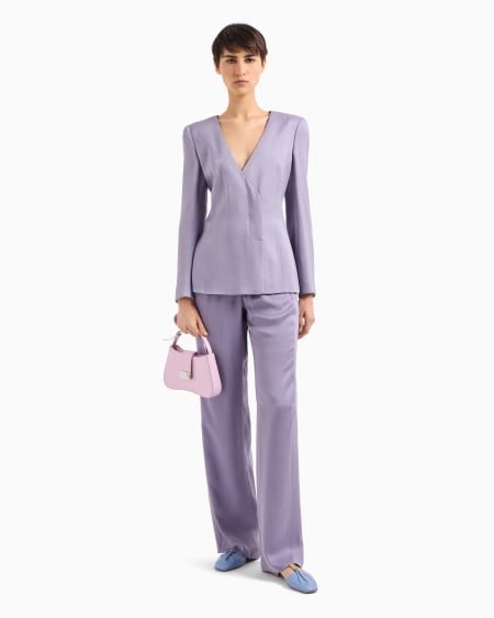 Armani Pantalones Palazzo