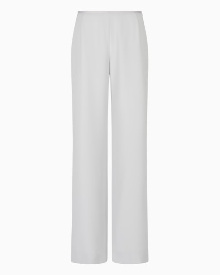 Armani Pantalones Palazzo De Cady Técnico