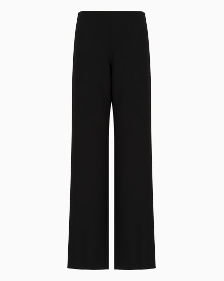 Armani Pantalones palazzo de crepé de cady