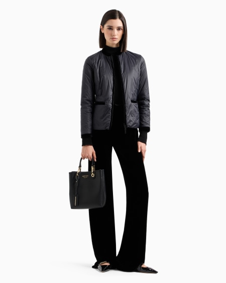 Armani Pantalones Palazzo De Terciopelo