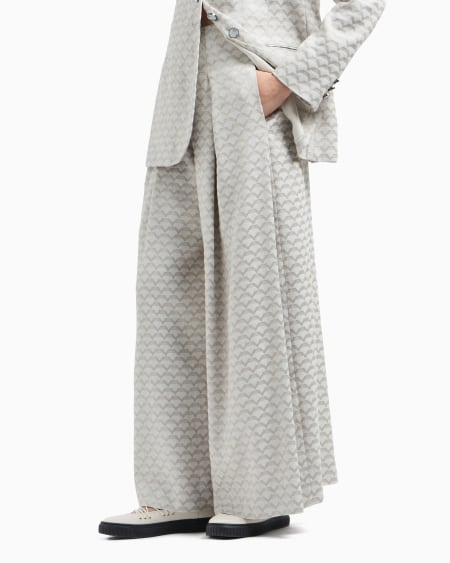 Armani Pantalones Palazzo