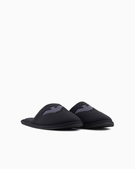 Armani Pantuflas Con águila Bordada