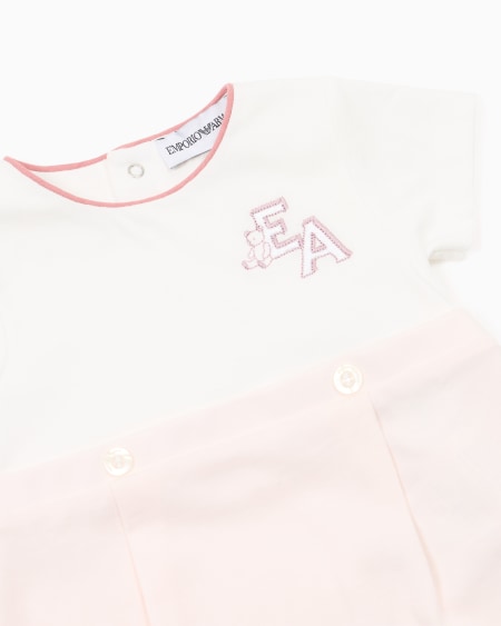 Armani Pelele De Punto Con Logotipo EA