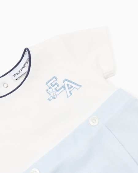 Armani Pelele De Punto Con Logotipo EA