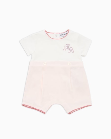 Armani Pelele De Punto Con Logotipo EA