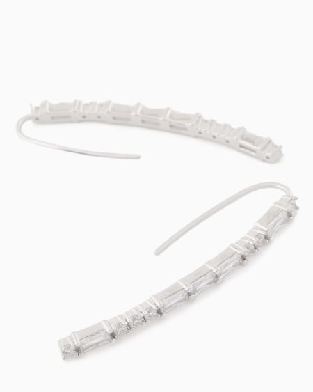 Armani Pendientes Colgantes De Plata De Ley