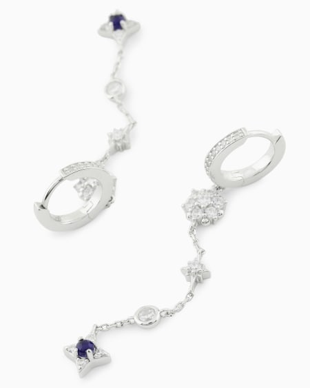 Armani Pendientes Colgantes De Plata De Ley