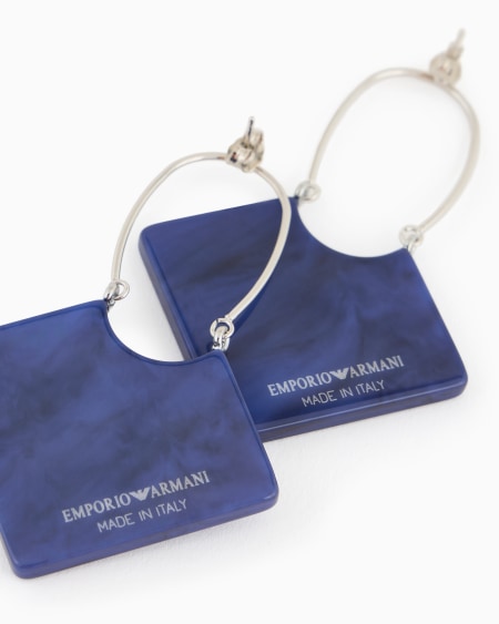 Armani Pendientes Colgantes Multicolor