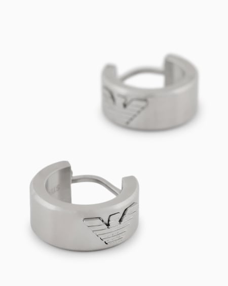 Armani Pendientes De Aro En Acero Inoxidable