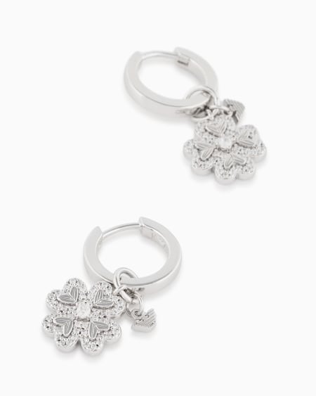 Armani Pendientes De Aro En Plata De Ley