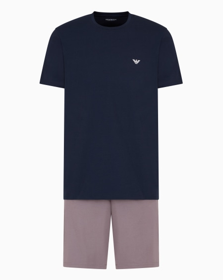 Armani Pijama con bermudas con logotipo Endurance