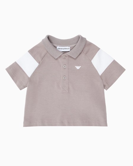 Armani Polo con detalle en bloques de color