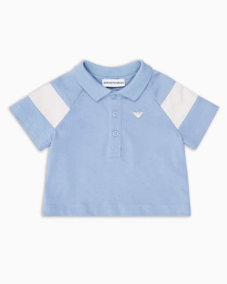 Armani Polo con detalle en bloques de color