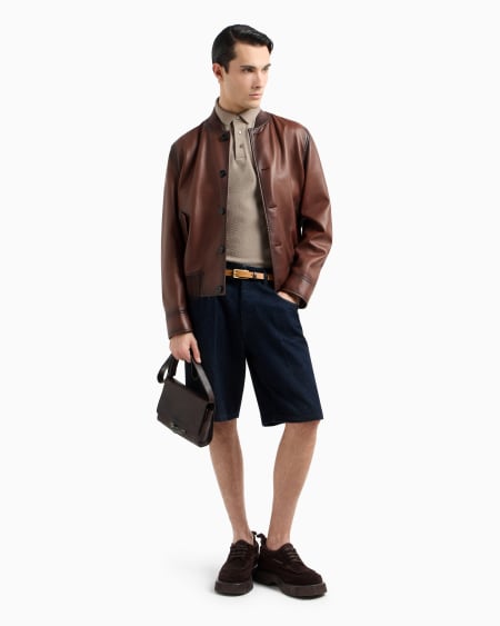 Armani Polo De Punto Jacquard