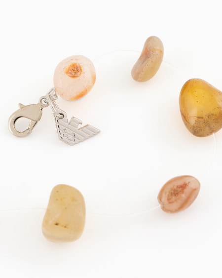 Armani Pulsera Con Piedras Semipreciosas