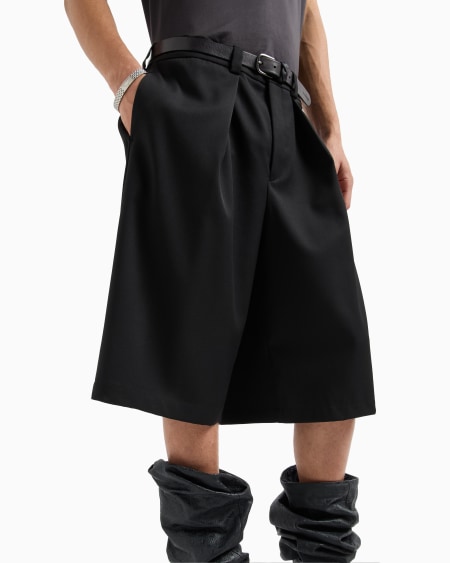 Armani Pulsera Con Placa De Acero Inoxidable