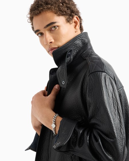 Armani Pulsera De Cadena De Acero Inoxidable