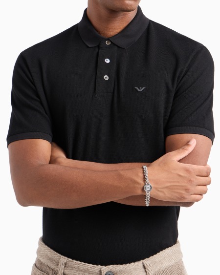 Armani Pulsera De Eslabones De Acero Inoxidable