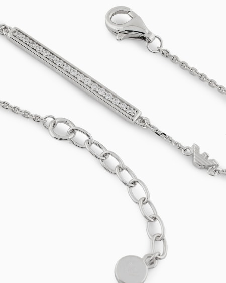 Armani Pulsera De Plata De Ley