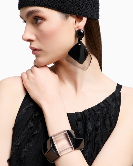 Armani Pulsera Elástica Facetada