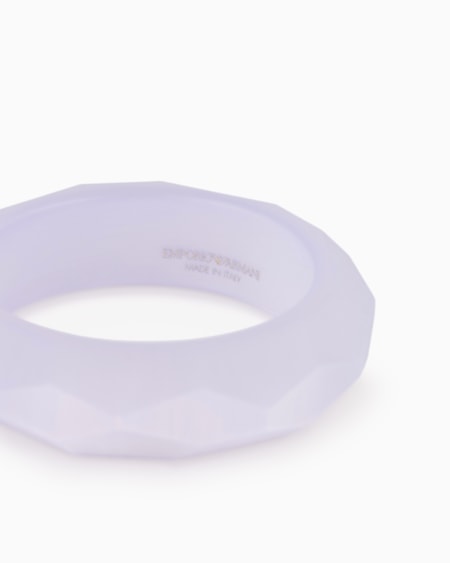 Armani Pulsera Rígida Facetada