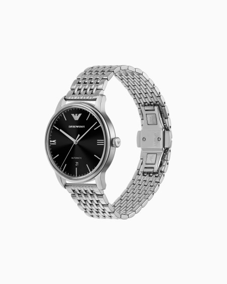 Armani Reloj Automático En Acero Inoxidable