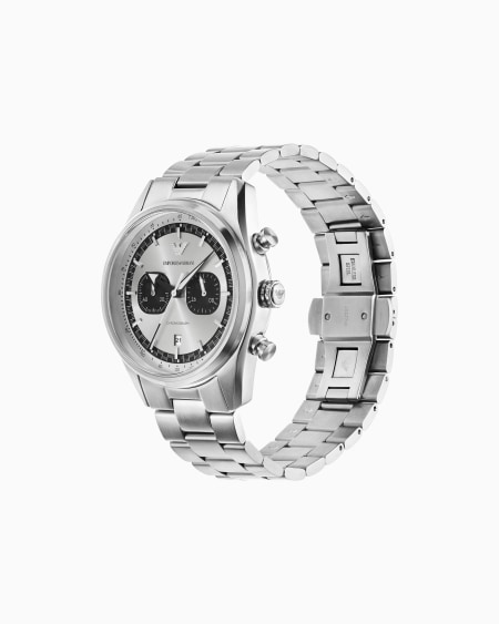 Armani Reloj Con Cronógrafo De Acero Inoxidable