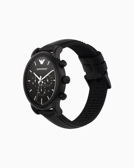 Armani Reloj Para Hombre Con Cronógrafo De Piel
