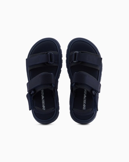 Armani Sandalia Con Doble Tira