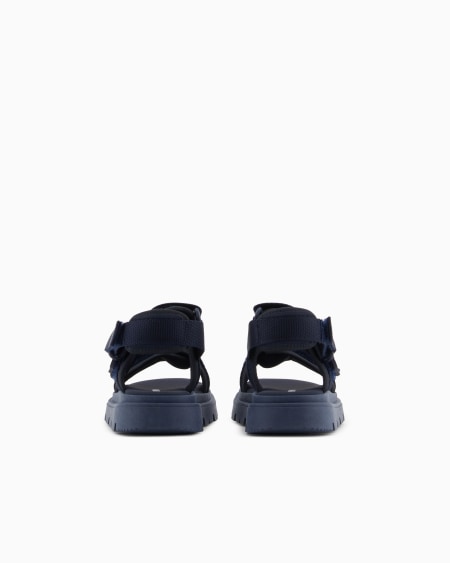 Armani Sandalia Con Doble Tira