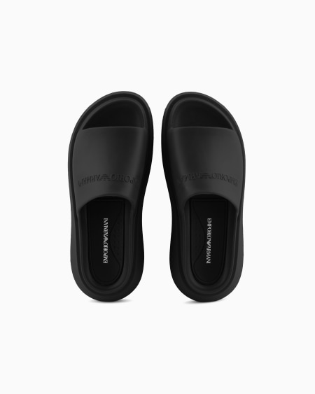 Armani Sandalias Monobloque De EVA