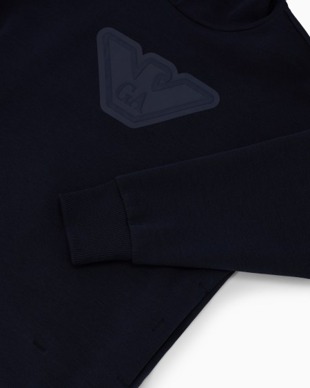 Armani Sudadera Con Capucha Y Maxilogotipo