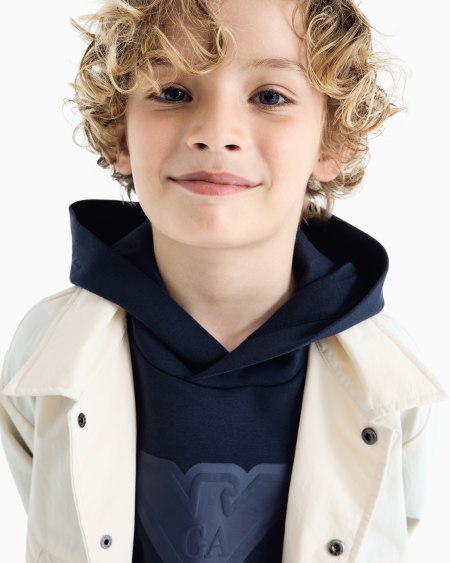 Armani Sudadera Con Capucha Y Maxilogotipo