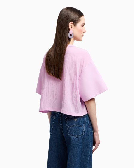 Armani Sudadera De Manga Corta De Punto Interlock