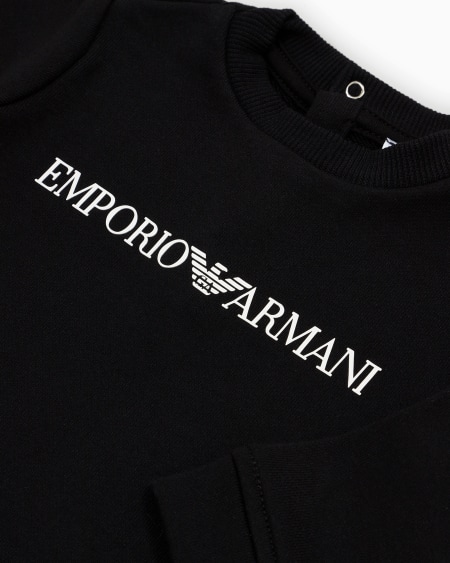 Armani Sudadera De Mezcla De Modal Con Logotipo