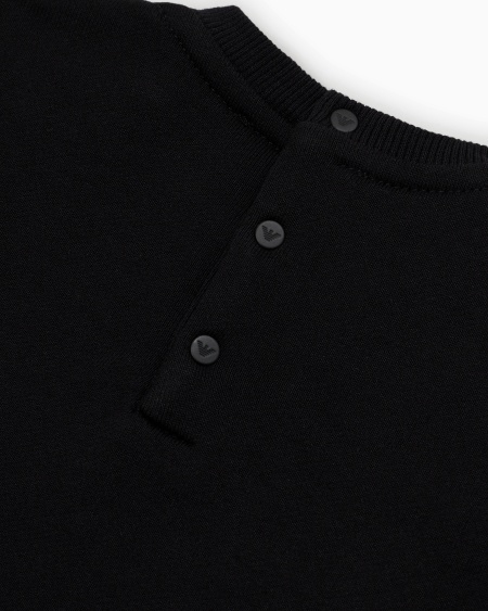 Armani Sudadera De Mezcla De Modal Con Logotipo