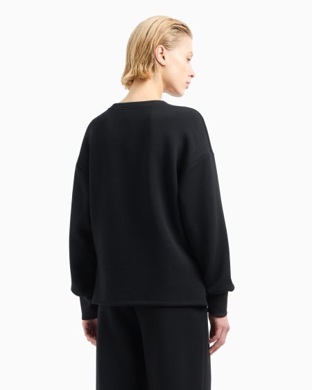 Armani Sudadera De Neopreno Con Cortes Laterales