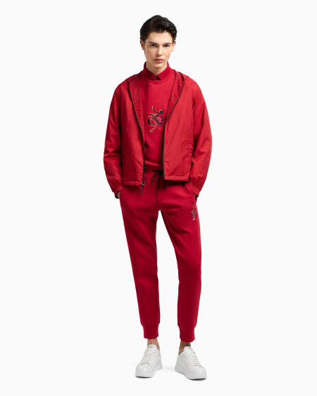 Armani Sudadera De Punto Doble Con Bordado