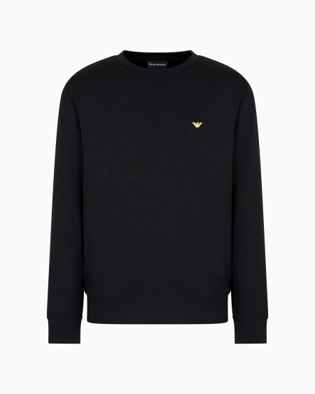 Armani Sudadera De Punto Doble Con Bordado