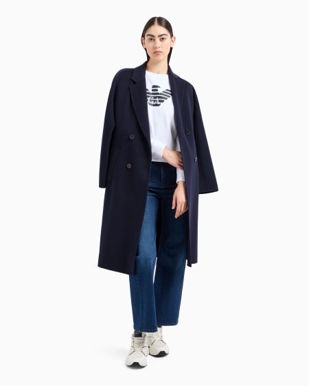 Armani Sudadera De Punto Orgánico Con Logotipo ASV