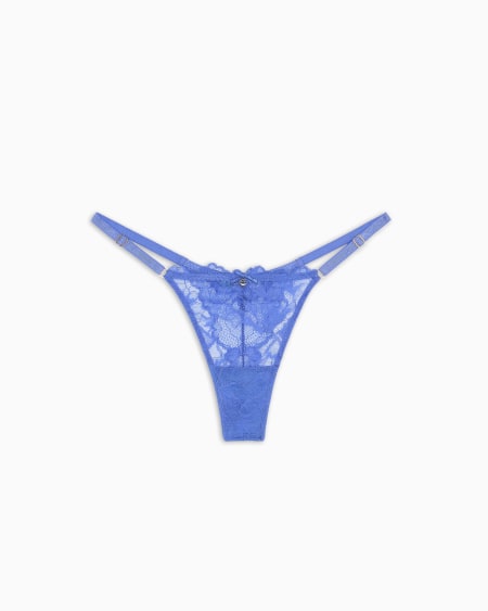 Armani Tanga de encaje reciclado Eternal Lace ASV