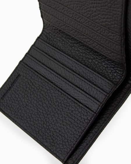 Armani Tarjetero De Piel Abatanada
